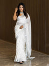 Leaf Woven Cotton Silk Saree